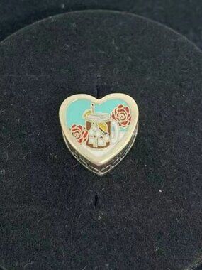 Pandora SwEET Alabama Heart Charm S925 Sterling silver